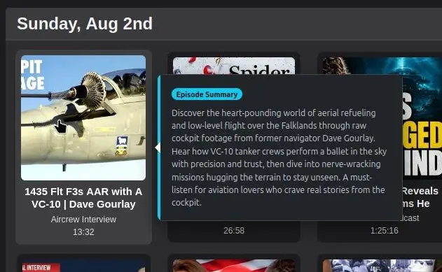 Skip Clips Episode Hover Description