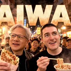 Visiting Taiwan w/ Jensen Huang | Lex Fridman
